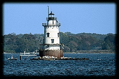 Conimicut Shoal Light - Gritty Look